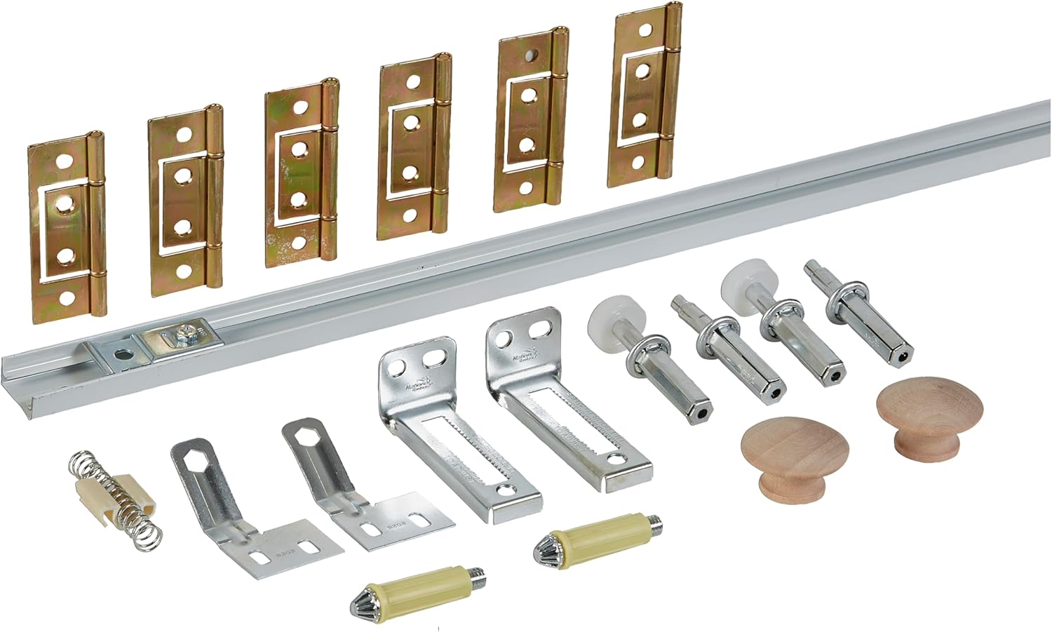 National Hardware N343-731 Double Folding Door Set