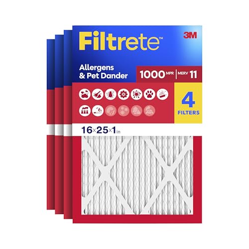 Filtrete 16x25x1 MERV 11 (4-pack)