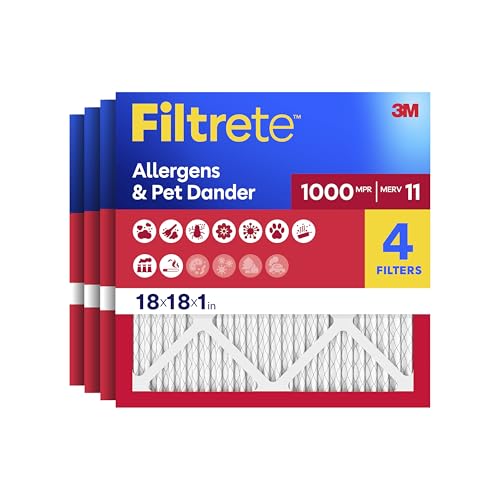 Filtrete 18x18x1 MERV 11 (4-pack)