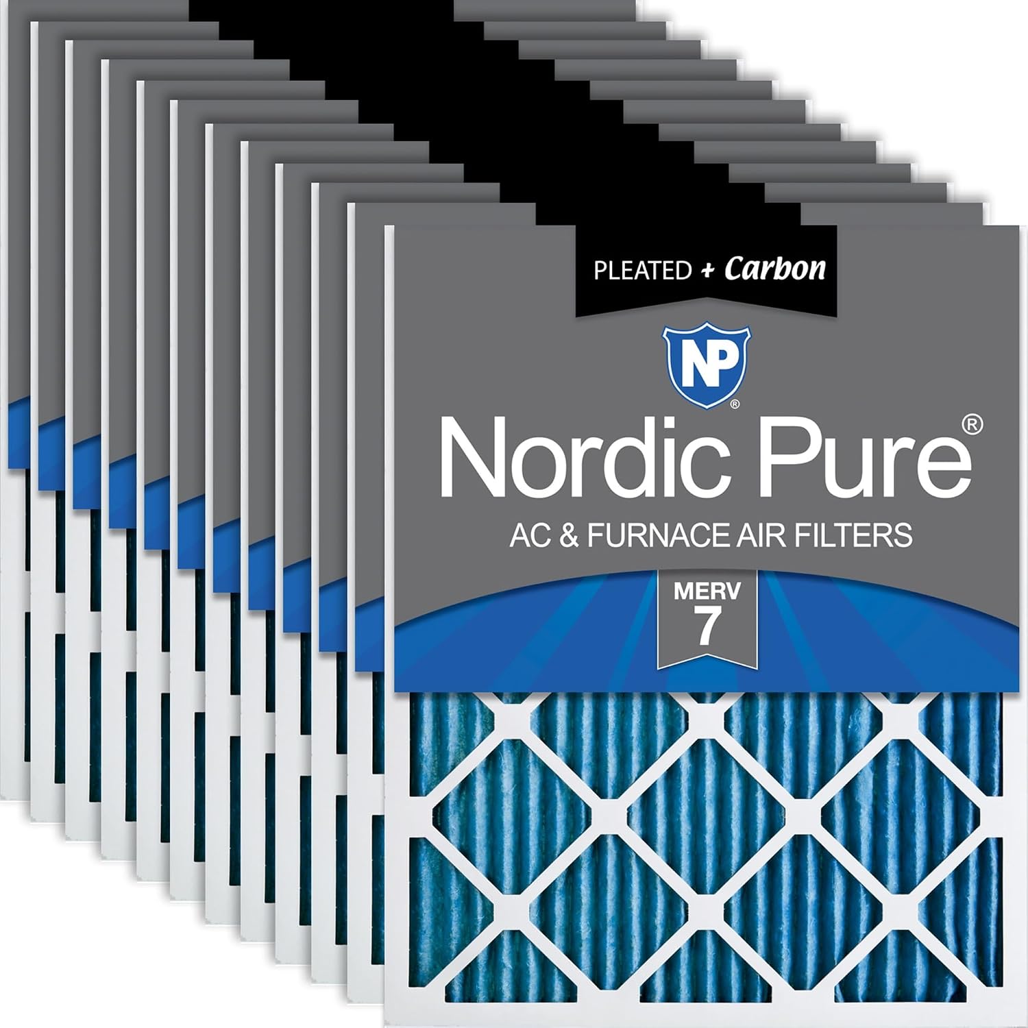 Nordic Pure 16x20x1 MERV 7+ Carbon