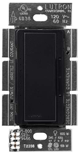 Lutron Maestro LED+ Dimmer (Midnight)