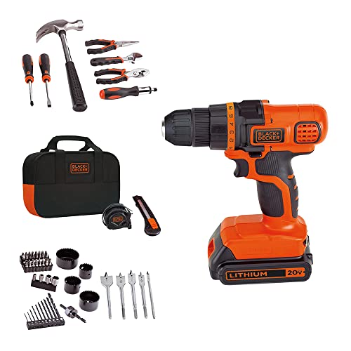 BLACK+DECKER 20V MAX 68-Piece Kit