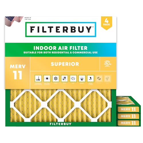 Filterbuy 23.5x23.5x1 MERV 11