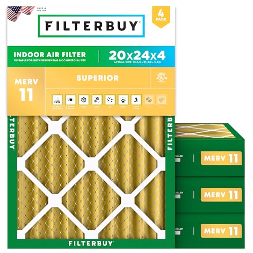 Filterbuy 20x24x4 (4 Pack)
