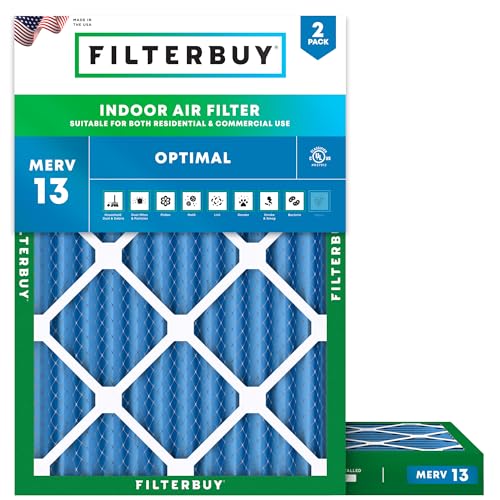 Filterbuy 24x28x2 MERV 13