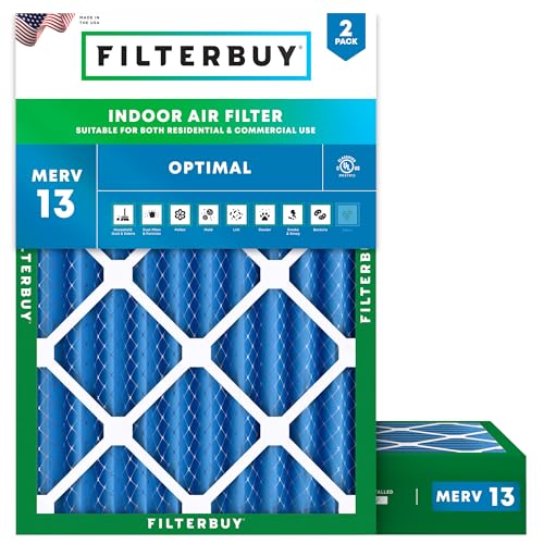 Filterbuy 14x20x4 MERV 13 (2-Pack)
