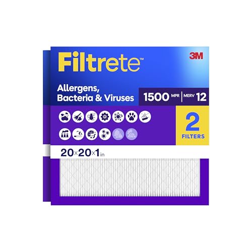 Filtrete 20x20x1 MERV 12 (Top Rated)