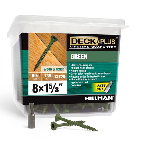 Deck Plus 1-5/8 Inch #8 x 1-5/8"