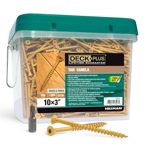 Deck Plus 3" Epoxy Coated #10 (25lb Box)