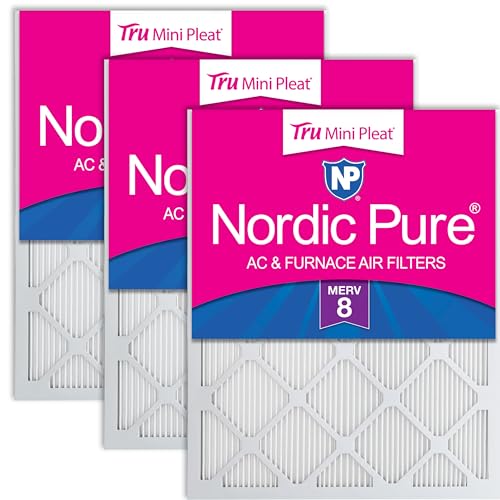 Nordic Pure Tru Mini Pleat MERV 8 (20x25x1)