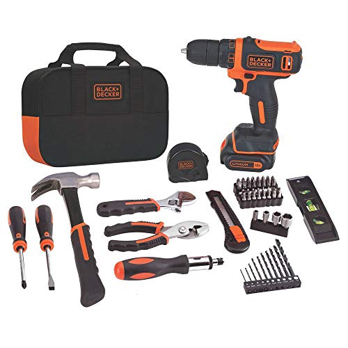 BLACK+DECKER 12V MAX 60-Piece Kit