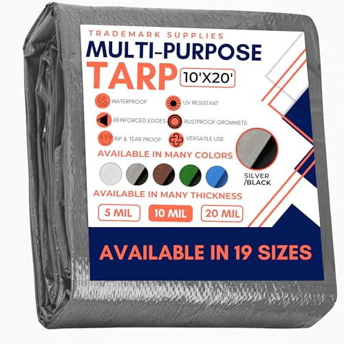 Trademark Supplies 10' x 20' Waterproof Tarp