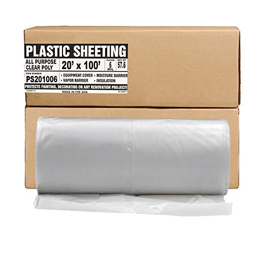 Aluf Plastics 20' x 100' 6 MIL