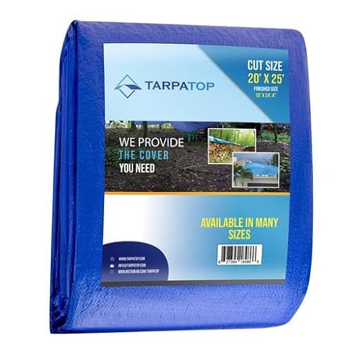 TARPATOP 20X25 Waterproof Poly Tarp