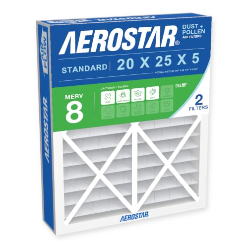 Aerostar 20x25x5 MERV 8