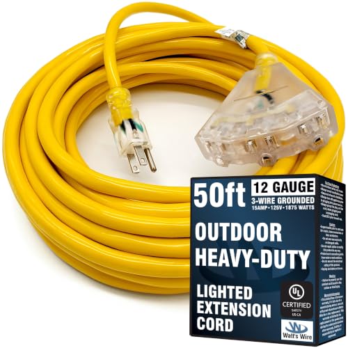 Watt's Wire 50 ft 12-Gauge Multi-Tap