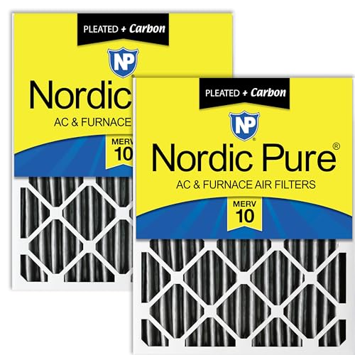 Nordic Pure 20x25x4 MERV 10 + Carbon