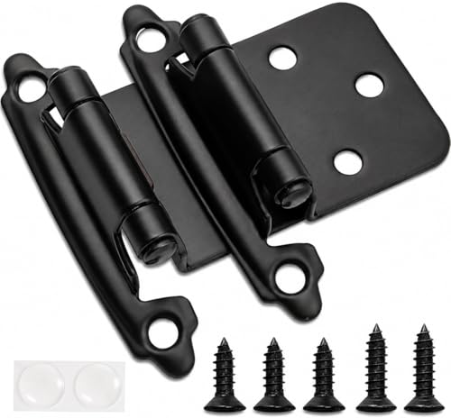 DecoBasics Matte Black Hinges