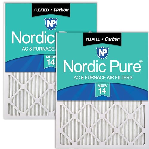 Nordic Pure MERV 14 Plus Carbon (2 Pack)