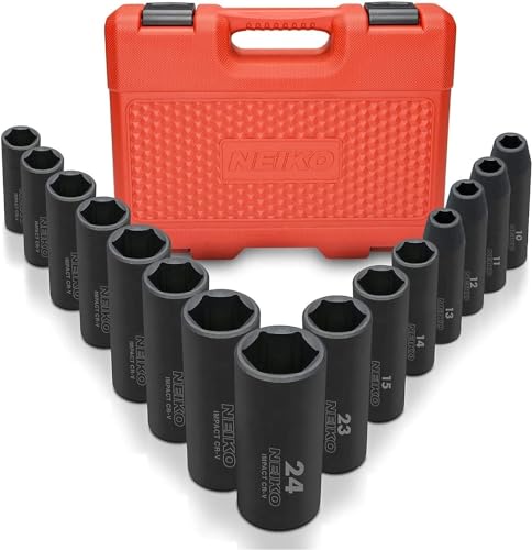 NEIKO 02474A 1/2" Impact Socket Set