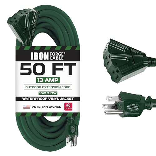 Iron Forge Cable 50ft Green