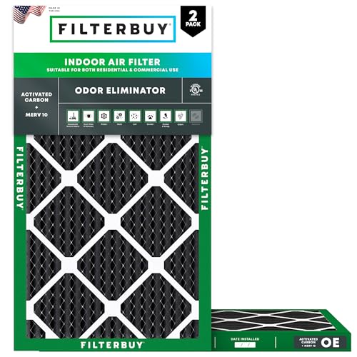 Filterbuy 16x30x1 MERV 8
