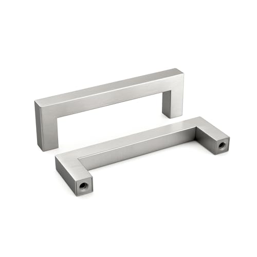 homdiy 20 Pack Brushed Nickel Stainless Pulls