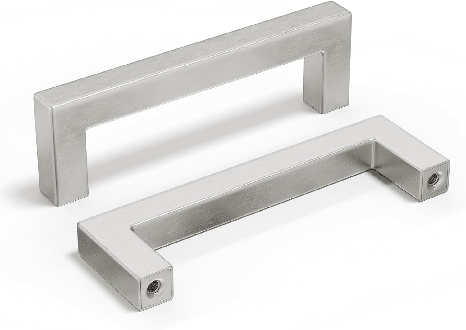 homdiy 3-3/4" Brushed Nickel Pulls