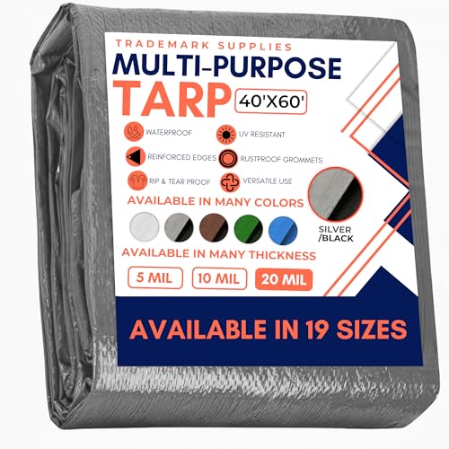 Trademark 40' x 60' 20 Mil Heavy Tarp