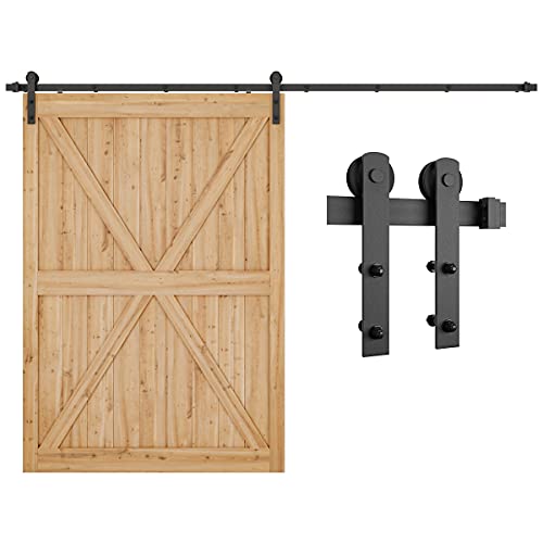 SMARTSTANDARD 10ft Barn Door Hardware kit