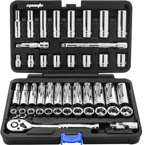 EPAuto 45-Piece Socket Set