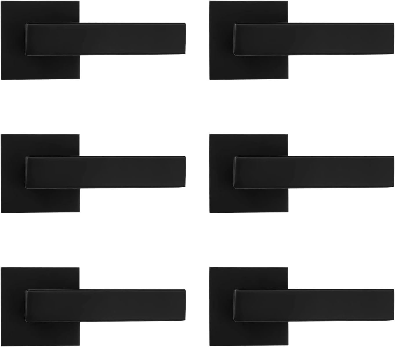 Probrico Pack of 6 Black Dummy