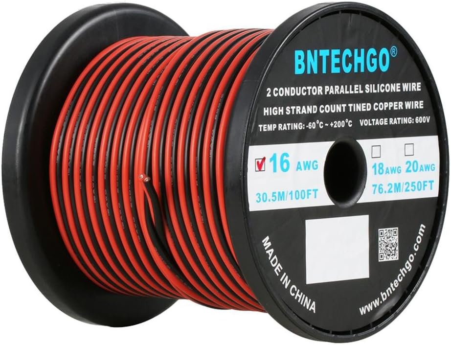 BNTECHGO 16 AWG 2-Conductor