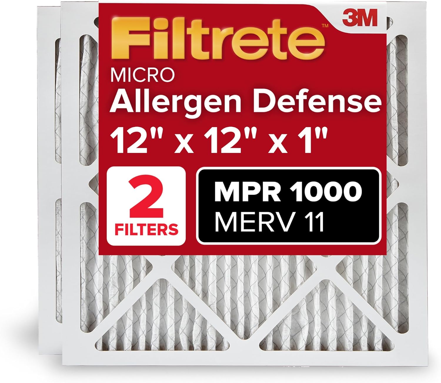 Filtrete 12x12x1 MPR 1 (2-Pack)