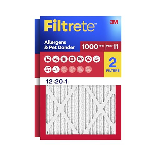 Filtrete 12x20x1 MERV 11 Pleated