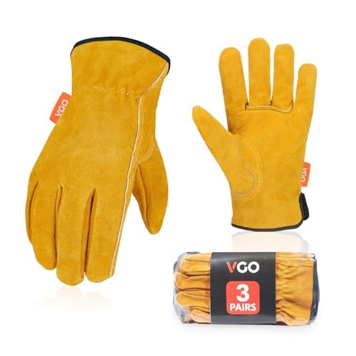 Vgo... Cowhide Gloves