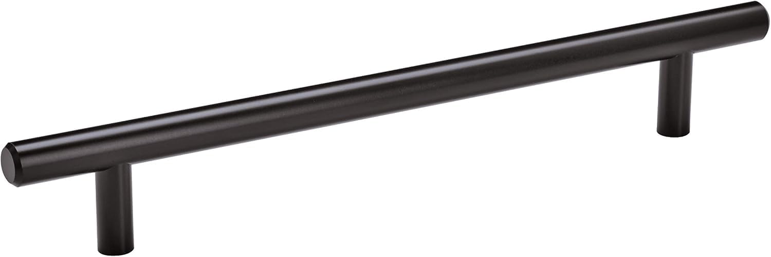 Amerock | Cabinet Pull | Matte Black | 7 inch (178 mm) Center to Center | Bar Pulls | 10 Pack | Drawer Pull | Drawer Handle | Cabinet Hardware