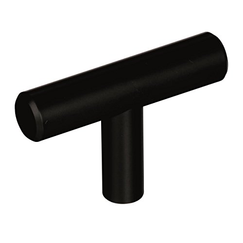 Amerock | Cabinet Knob | Black Bronze | 1-15/16 inch (49 mm) Length | Bar Pulls | 10 Pack | Drawer Knob | Cabinet Hardware