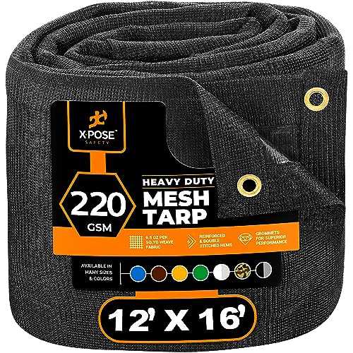 Xpose Safety 12 x 16 Mesh Tarp