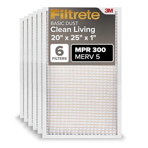 Filtrete 20x25x1 MPR 300 (6-Pack)