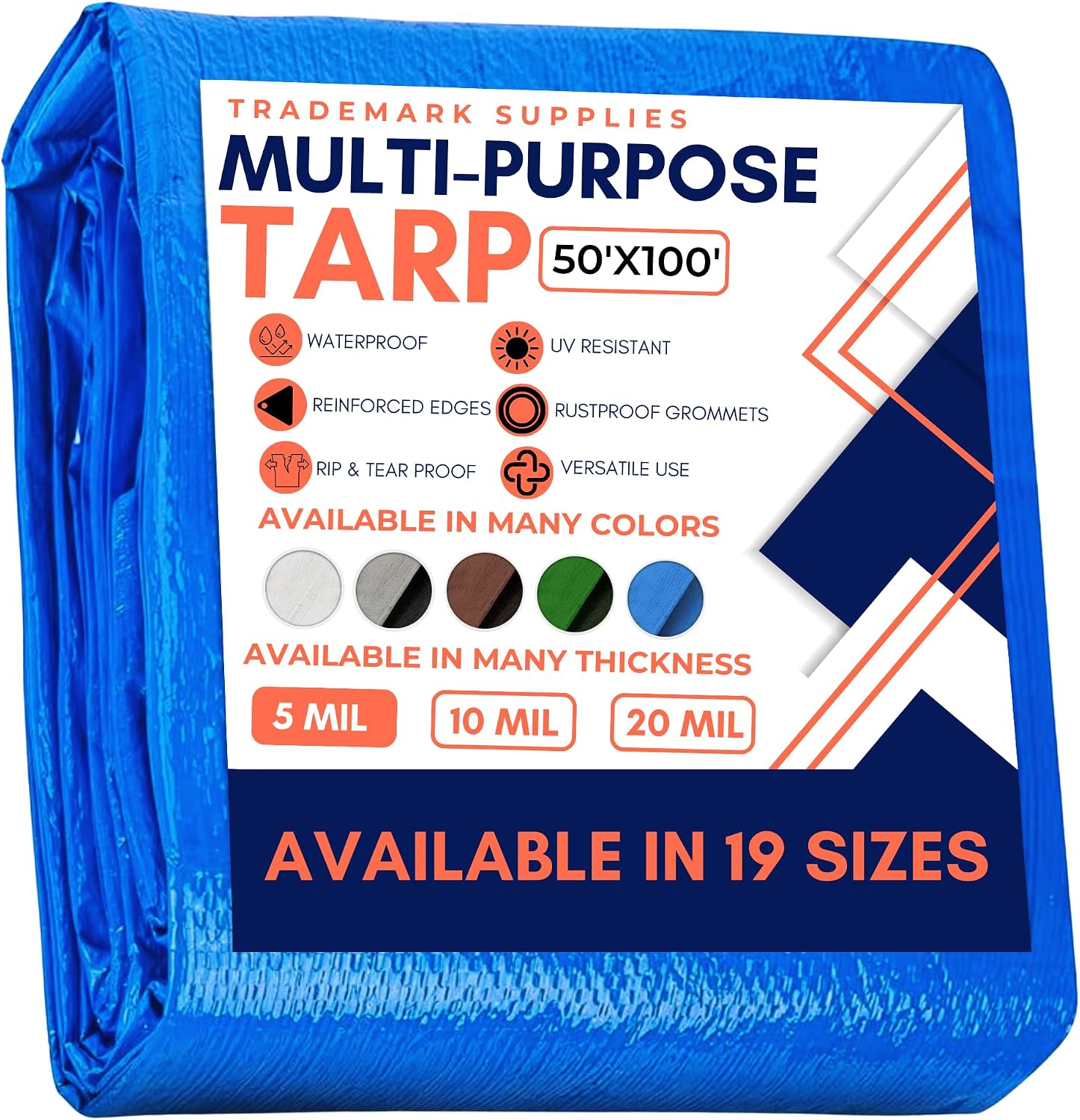 Trademark Supplies 50' x 100'
