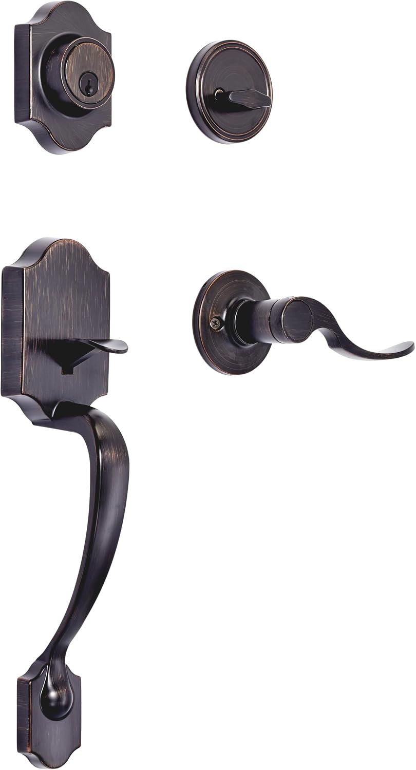 Amazon Basics Handleset w/ Shelby Lever