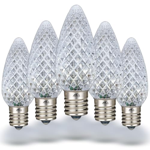 Novelty Lights 25PK C9 LED (Pure White)