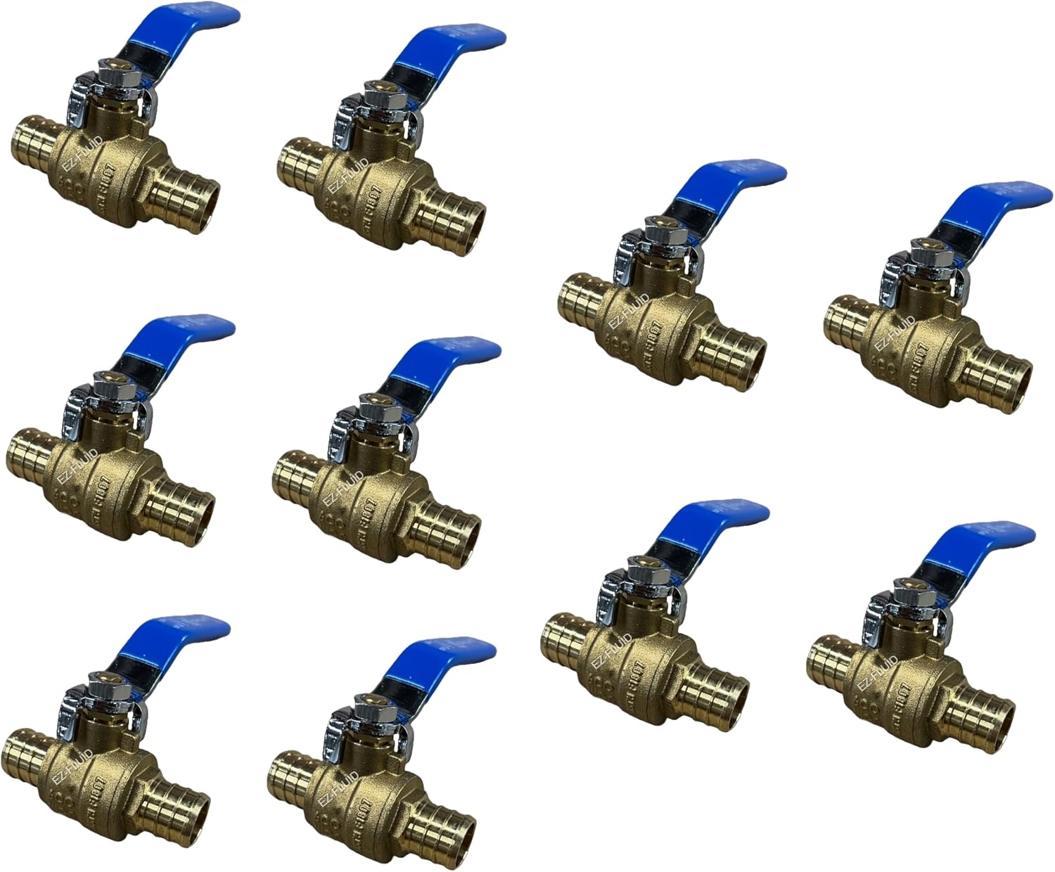 EZ-Fluid 3/4" Pex Ball Valve