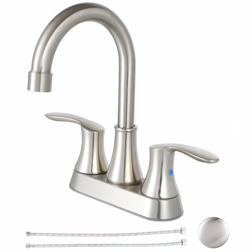Friho Brushed Nickel Centerset (Budget)