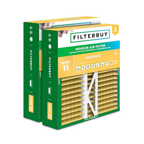 Filterbuy 16x22x5 MERV 11 (2-Pack)