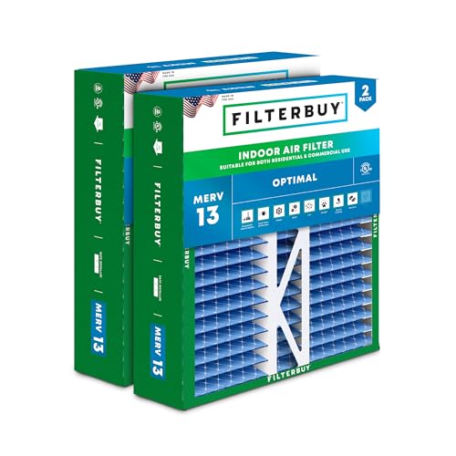 Filterbuy 16x22x5 MERV 13