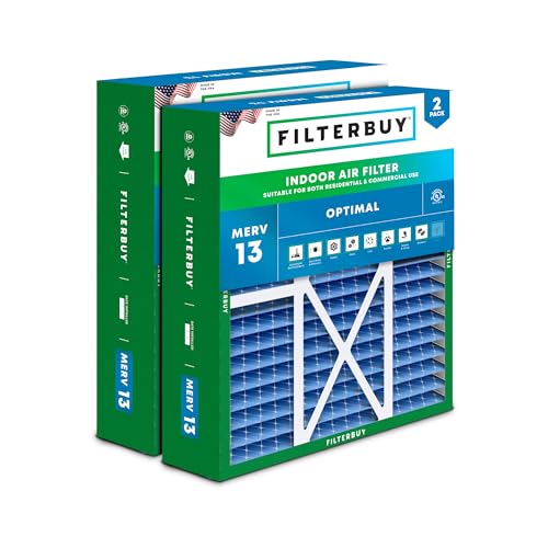 Filterbuy 22x24x5 MERV 13 (2-Pack)