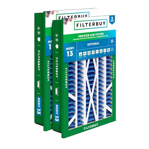 Filterbuy 16x25x5 MERV 13 (2-Pack)
