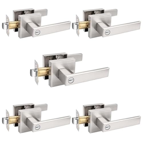 Probrico 5 Pack Bed and Bath Privacy Door Locks